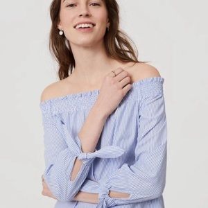 LOFT Off the Shoulder Top